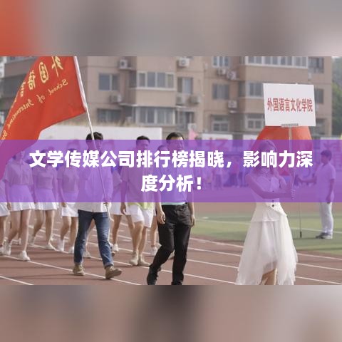 文學(xué)傳媒公司排行榜揭曉，影響力深度分析！