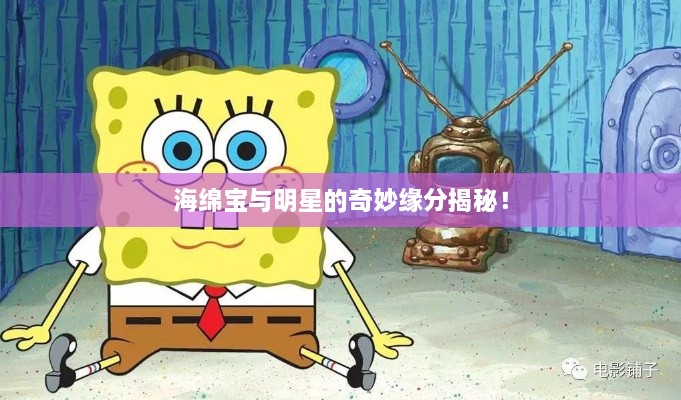 海綿寶與明星的奇妙緣分揭秘！