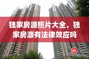 獨家房源照片大全，獨家房源有法律效應嗎 