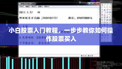 小白股票入門(mén)教程，一步步教你如何操作股票買(mǎi)入